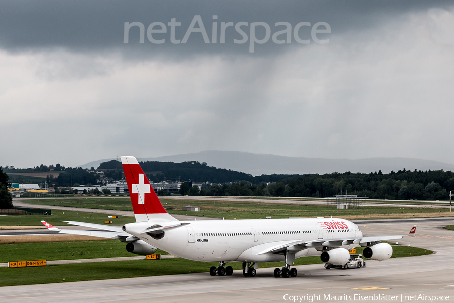 Swiss International Airlines Airbus A340-313E (HB-JMH) | Photo 52795