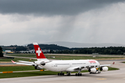 Swiss International Airlines Airbus A340-313E (HB-JMH) at  Zurich - Kloten, Switzerland