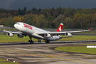 Swiss International Airlines Airbus A340-313E (HB-JMH) at  Zurich - Kloten, Switzerland