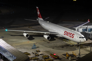 Swiss International Airlines Airbus A340-313E (HB-JMI) at  Hong Kong - Chek Lap Kok International, Hong Kong