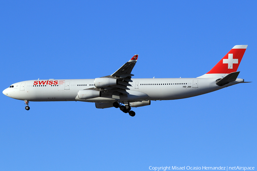 Swiss International Airlines Airbus A340-313E (HB-JMI) | Photo 170249