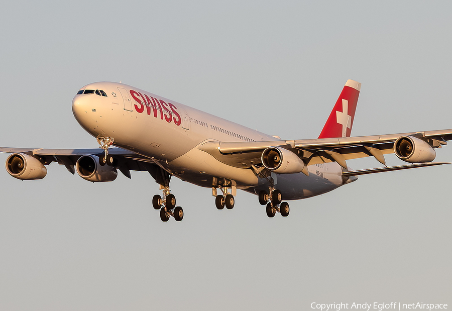 Swiss International Airlines Airbus A340-313E (HB-JMI) | Photo 490820