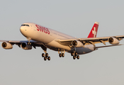 Swiss International Airlines Airbus A340-313E (HB-JMI) at  Miami - International, United States