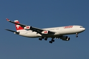 Swiss International Airlines Airbus A340-313E (HB-JMI) at  Zurich - Kloten, Switzerland