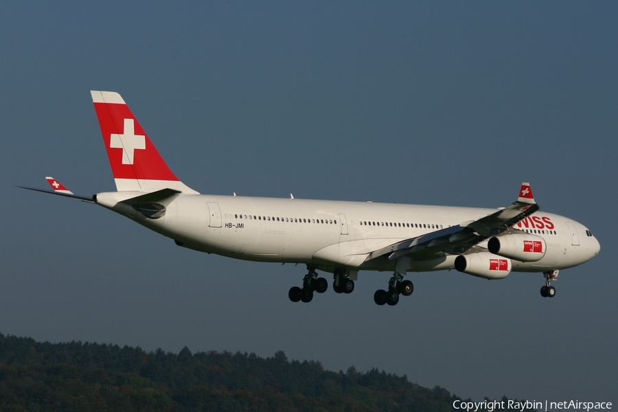 Swiss International Airlines Airbus A340-313E (HB-JMI) | Photo 549914