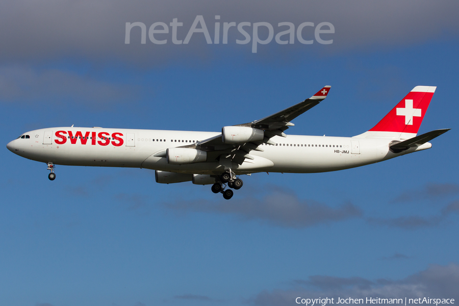 Swiss International Airlines Airbus A340-313X (HB-JMJ) | Photo 106242