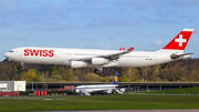 Swiss International Airlines Airbus A340-313X (HB-JMJ) at  Hamburg - Fuhlsbuettel (Helmut Schmidt), Germany