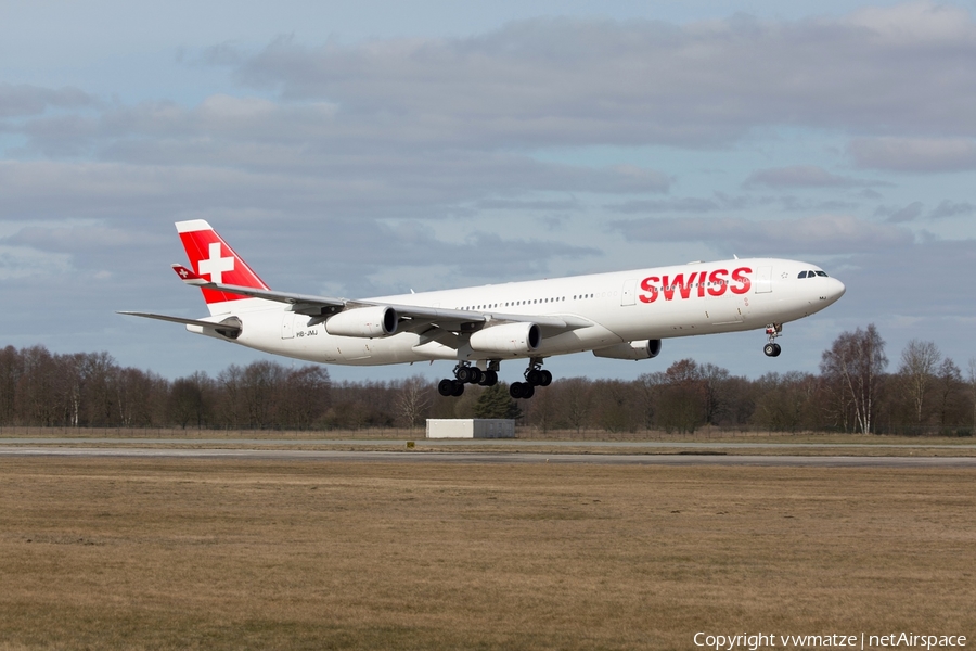 Swiss International Airlines Airbus A340-313X (HB-JMJ) | Photo 75335