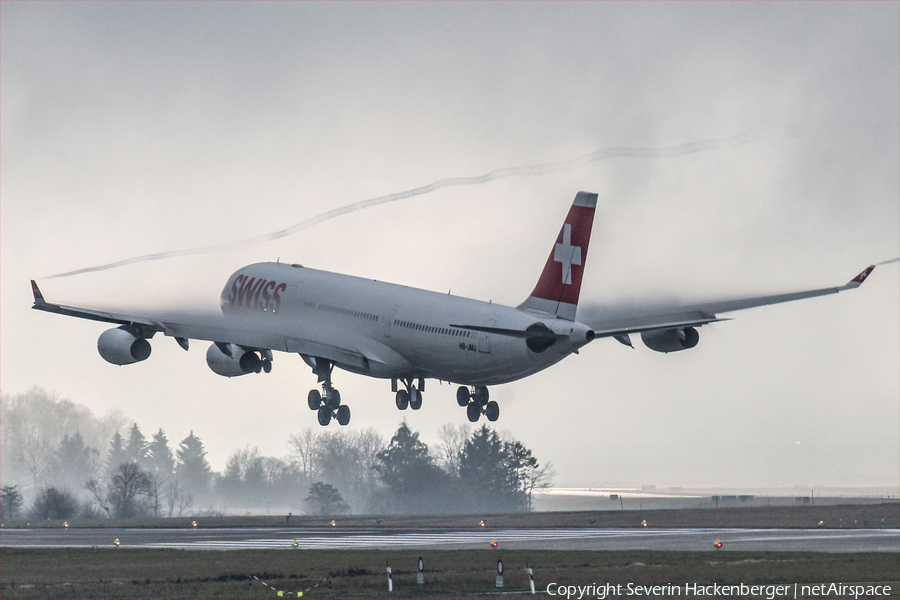 Swiss International Airlines Airbus A340-313X (HB-JMJ) | Photo 172191