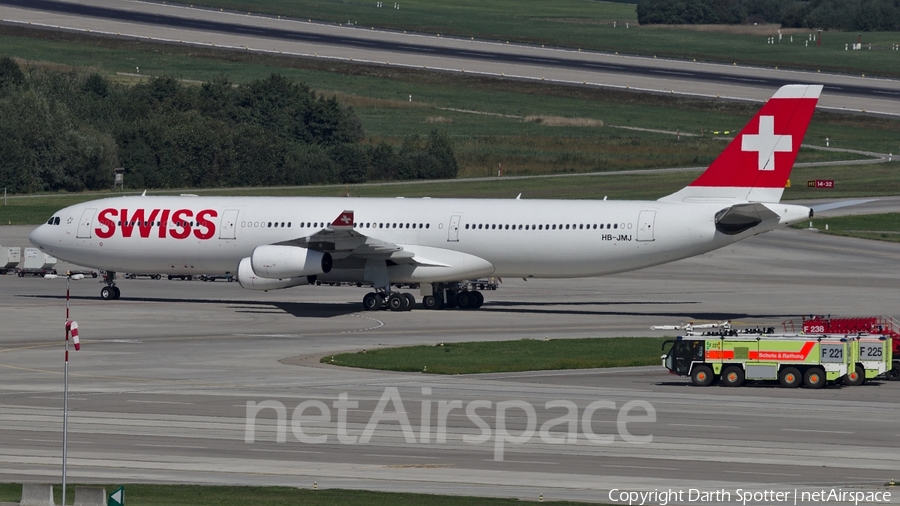 Swiss International Airlines Airbus A340-313X (HB-JMJ) | Photo 231714