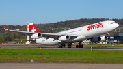 Swiss International Airlines Airbus A340-313X (HB-JMJ) at  Zurich - Kloten, Switzerland