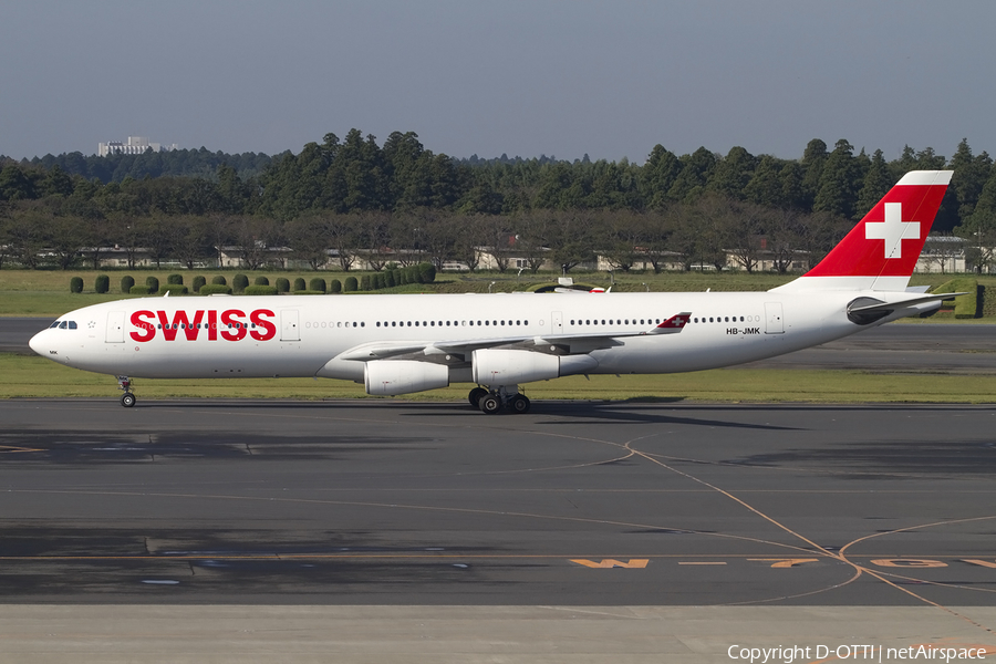 Swiss International Airlines Airbus A340-313X (HB-JMK) | Photo 419405