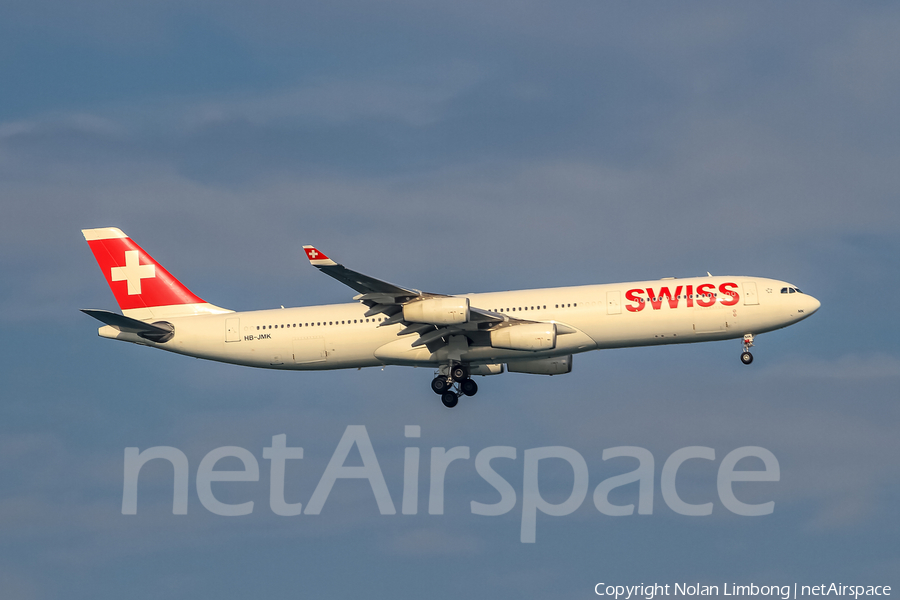 Swiss International Airlines Airbus A340-313X (HB-JMK) | Photo 369741