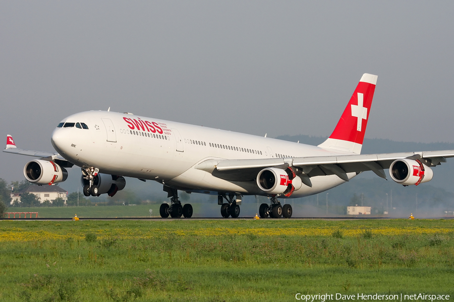 Swiss International Airlines Airbus A340-313X (HB-JMK) | Photo 212