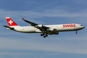 Swiss International Airlines Airbus A340-313X (HB-JMK) at  Zurich - Kloten, Switzerland