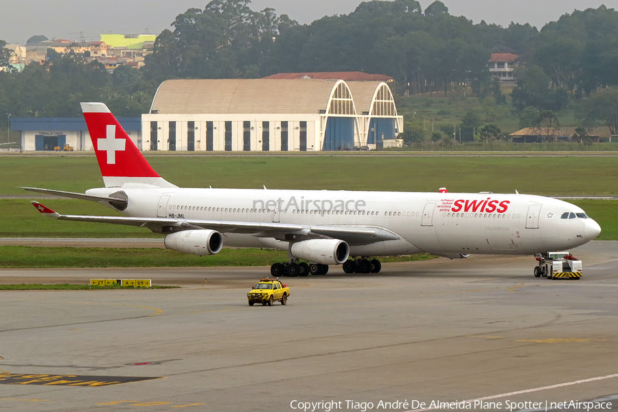 Swiss International Airlines Airbus A340-313X (HB-JML) | Photo 408264