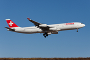 Swiss International Airlines Airbus A340-313X (HB-JML) at  Johannesburg - O.R.Tambo International, South Africa