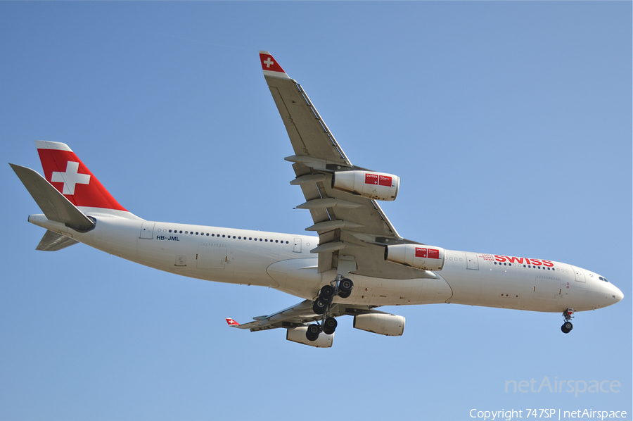 Swiss International Airlines Airbus A340-313X (HB-JML) | Photo 33995