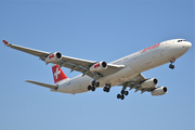 Swiss International Airlines Airbus A340-313X (HB-JML) at  Los Angeles - International, United States