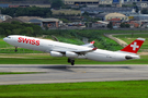 Swiss International Airlines Airbus A340-313 (HB-JMM) at  Sao Paulo - Guarulhos - Andre Franco Montoro (Cumbica), Brazil