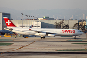 Swiss International Airlines Airbus A340-313X (HB-JMM) at  Los Angeles - International, United States