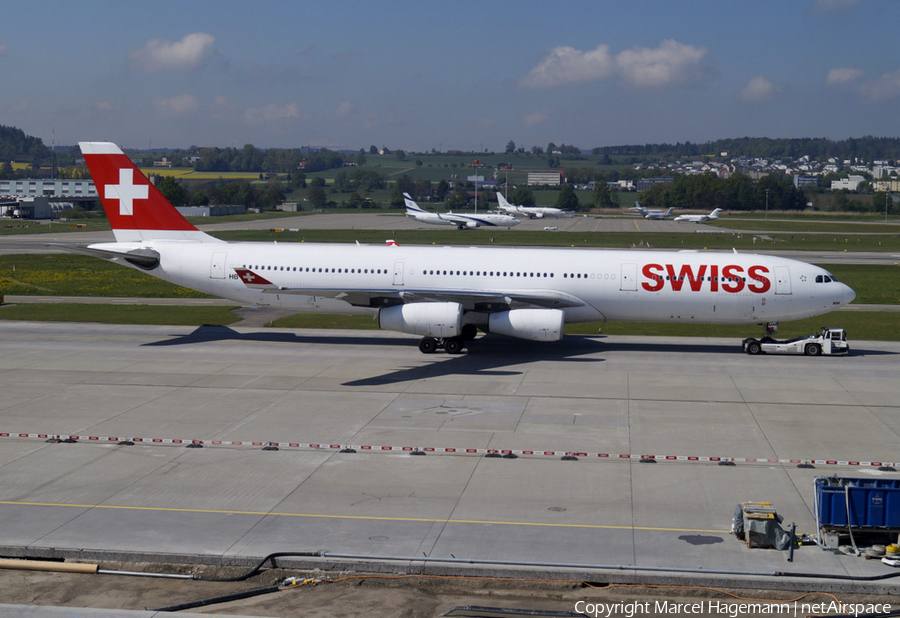 Swiss International Airlines Airbus A340-313X (HB-JMM) | Photo 160120