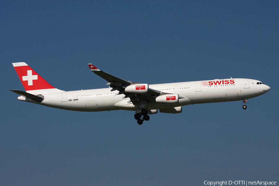 Swiss International Airlines Airbus A340-313X (HB-JMM) | Photo 269223