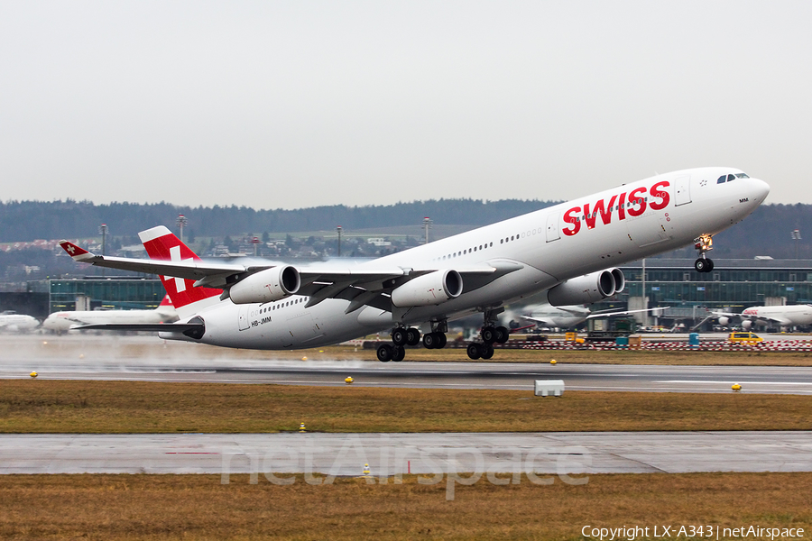 Swiss International Airlines Airbus A340-313X (HB-JMM) | Photo 41543