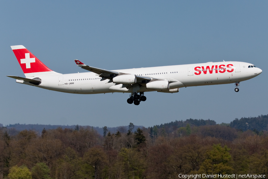 Swiss International Airlines Airbus A340-313X (HB-JMM) | Photo 421080
