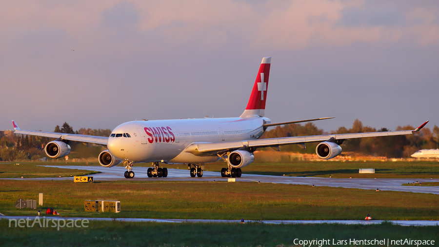 Swiss International Airlines Airbus A340-313X (HB-JMN) | Photo 106316