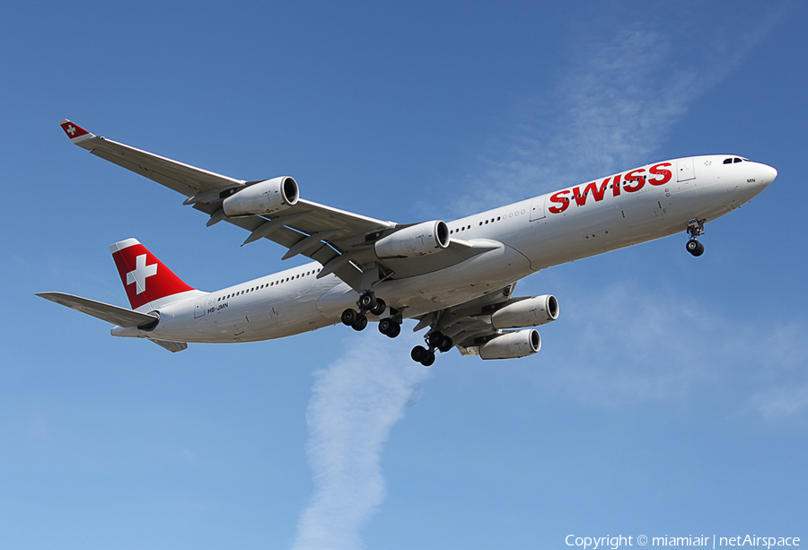 Swiss International Airlines Airbus A340-313X (HB-JMN) | Photo 54642