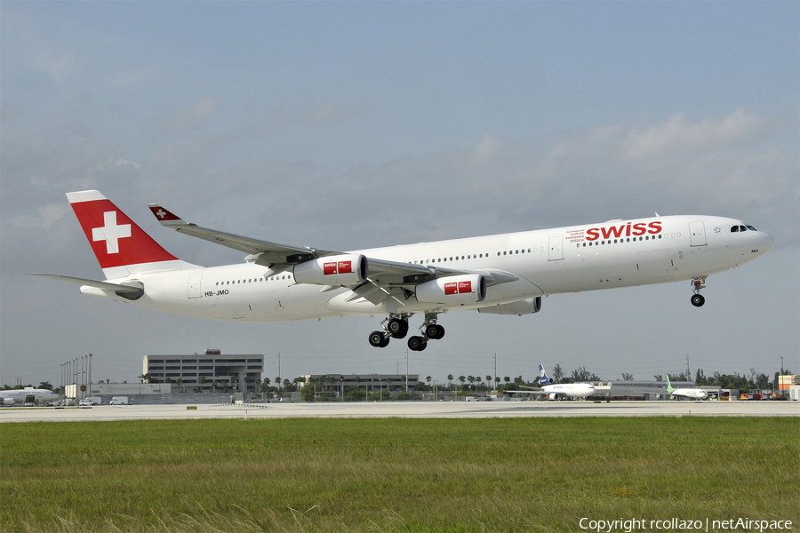 Swiss International Airlines Airbus A340-313X (HB-JMO) | Photo 10645