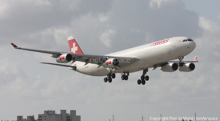 Swiss International Airlines Airbus A340-313X (HB-JMO) | Photo 297683