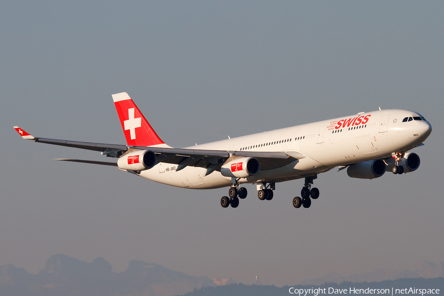 Swiss International Airlines Airbus A340-313X (HB-JMO) | Photo 40799
