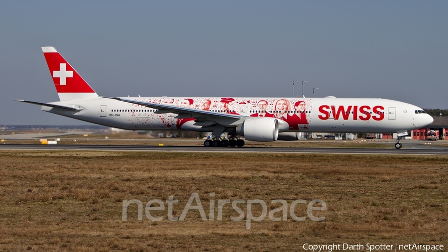 Swiss International Airlines Boeing 777-3DE(ER) (HB-JNA) | Photo 234655