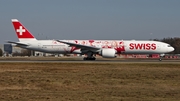 Swiss International Airlines Boeing 777-3DE(ER) (HB-JNA) at  Frankfurt am Main, Germany