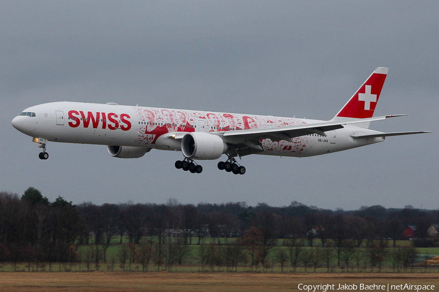 Swiss International Airlines Boeing 777-3DE(ER) (HB-JNA) | Photo 137892