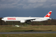 Swiss International Airlines Boeing 777-3DE(ER) (HB-JNA) at  Hannover - Langenhagen, Germany