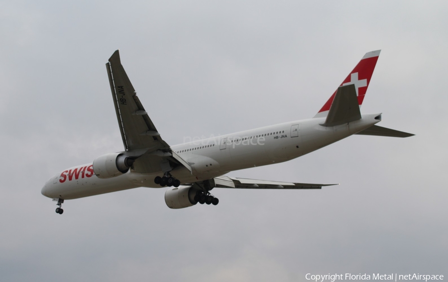 Swiss International Airlines Boeing 777-3DE(ER) (HB-JNA) | Photo 545543