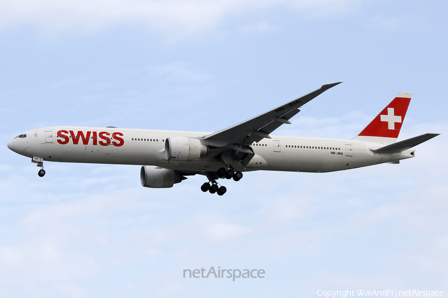 Swiss International Airlines Boeing 777-3DE(ER) (HB-JNA) | Photo 616312
