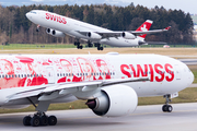 Swiss International Airlines Boeing 777-3DE(ER) (HB-JNA) at  Zurich - Kloten, Switzerland