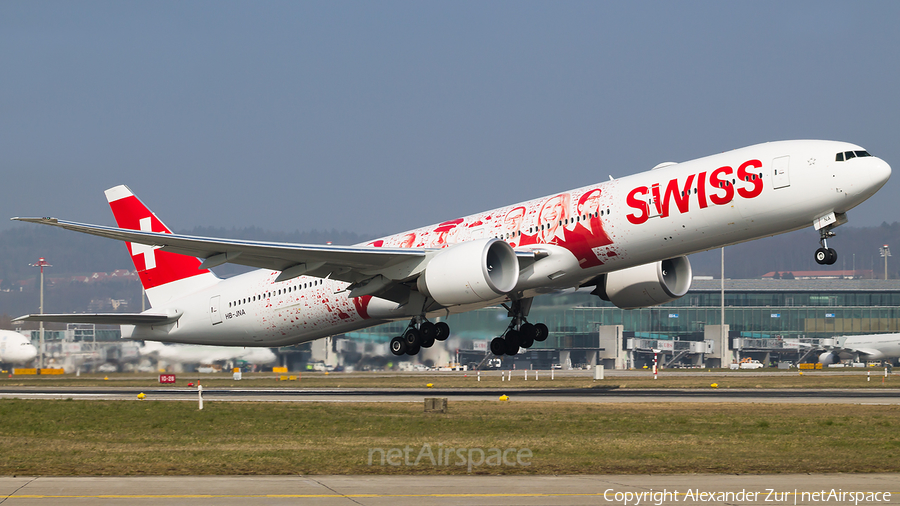 Swiss International Airlines Boeing 777-3DE(ER) (HB-JNA) | Photo 102485