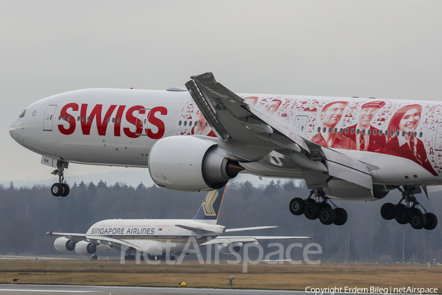 Swiss International Airlines Boeing 777-3DE(ER) (HB-JNA) | Photo 111303