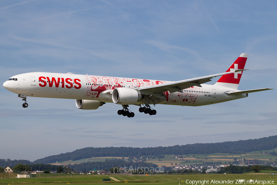 Swiss International Airlines Boeing 777-3DE(ER) (HB-JNA) | Photo 118971