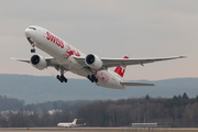 Swiss International Airlines Boeing 777-3DE(ER) (HB-JNA) at  Zurich - Kloten, Switzerland