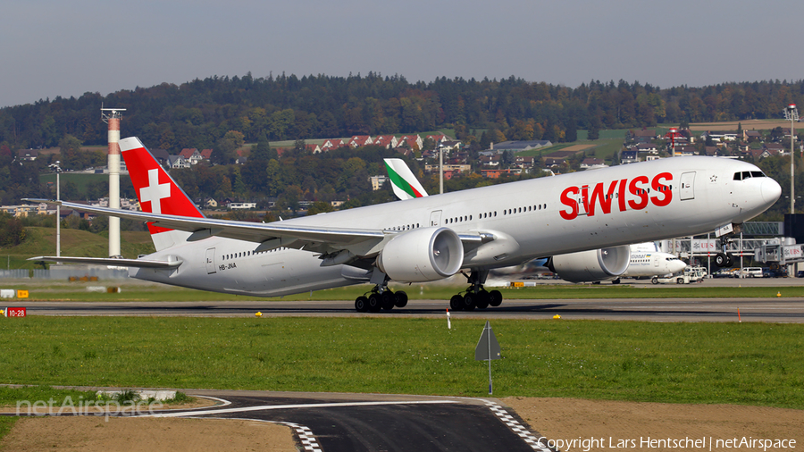 Swiss International Airlines Boeing 777-3DE(ER) (HB-JNA) | Photo 194715