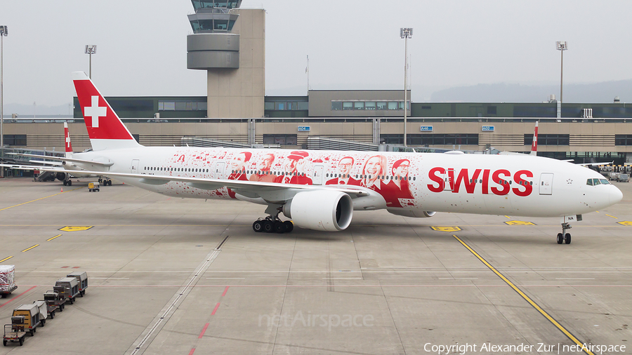 Swiss International Airlines Boeing 777-3DE(ER) (HB-JNA) | Photo 386771