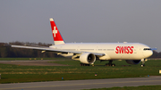 Swiss International Airlines Boeing 777-3DE(ER) (HB-JNB) at  Hannover - Langenhagen, Germany