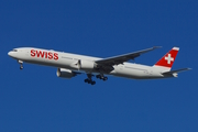 Swiss International Airlines Boeing 777-3DE(ER) (HB-JNB) at  Schwerin-Parchim, Germany