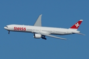 Swiss International Airlines Boeing 777-3DE(ER) (HB-JNB) at  Schwerin-Parchim, Germany